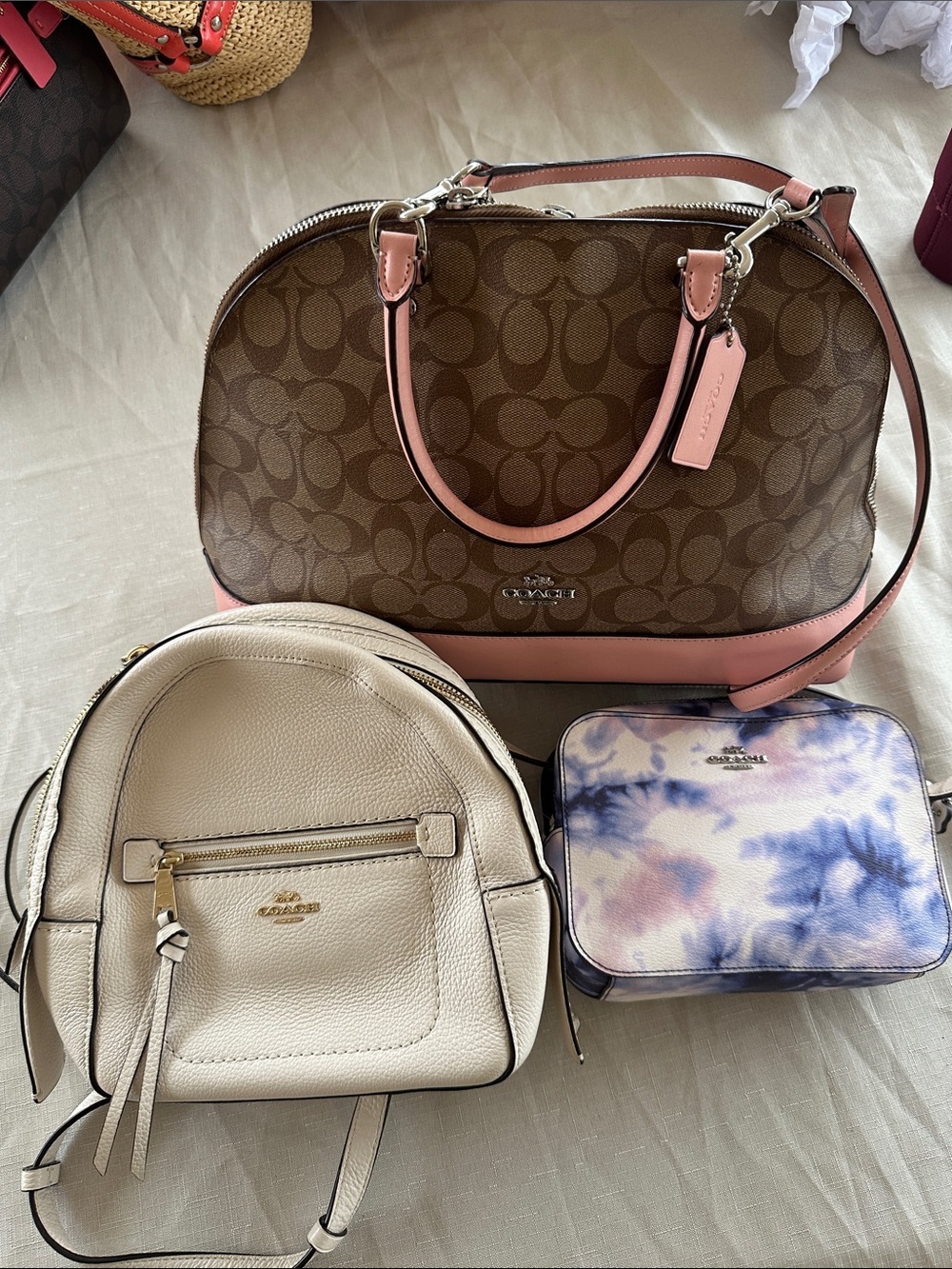 Coach Bag bundle! 3 bags for $175!